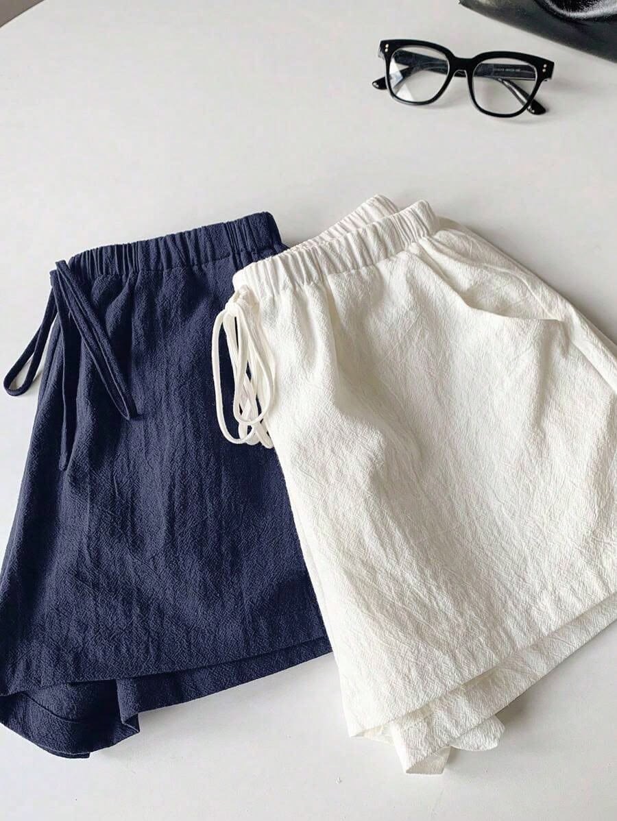 Shorts Linen Drawstring